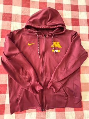 Nike Minnesota Gophers full zip hoodie Men’s size L